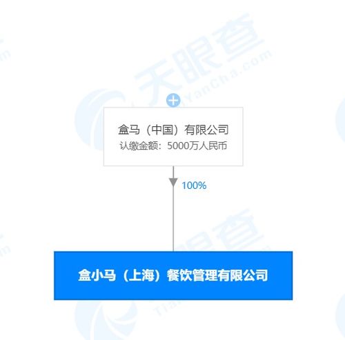 盒馬戰略布局再升級 成立盒小馬餐飲管理公司，強化網絡科技開發能力